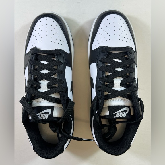 🆕 Nike Dunk Low Retro in White/White/Black Panda Men’s Size: 7 With Original Box - Picture 7 of 17